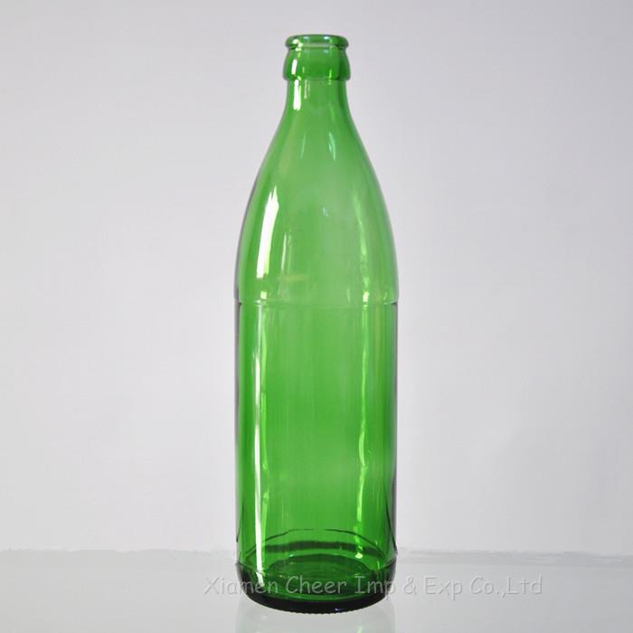 pielāgota 500 ml stikla alus pudele customized 500ml glass beer bottle