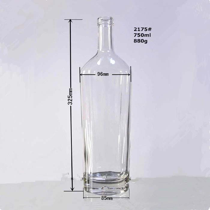 750ml stikla dzērienu pudeles ar korķiem